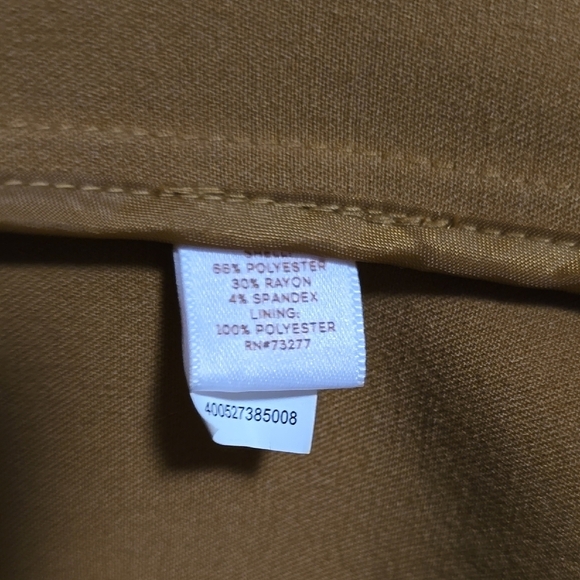 LC Lauren Conrad Tan Pleated Tie Front Sundress - Picture 10 of 11